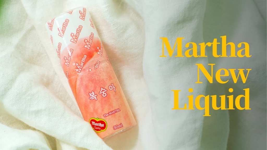 Martha New Liquid 신상 액상 - 복숭아